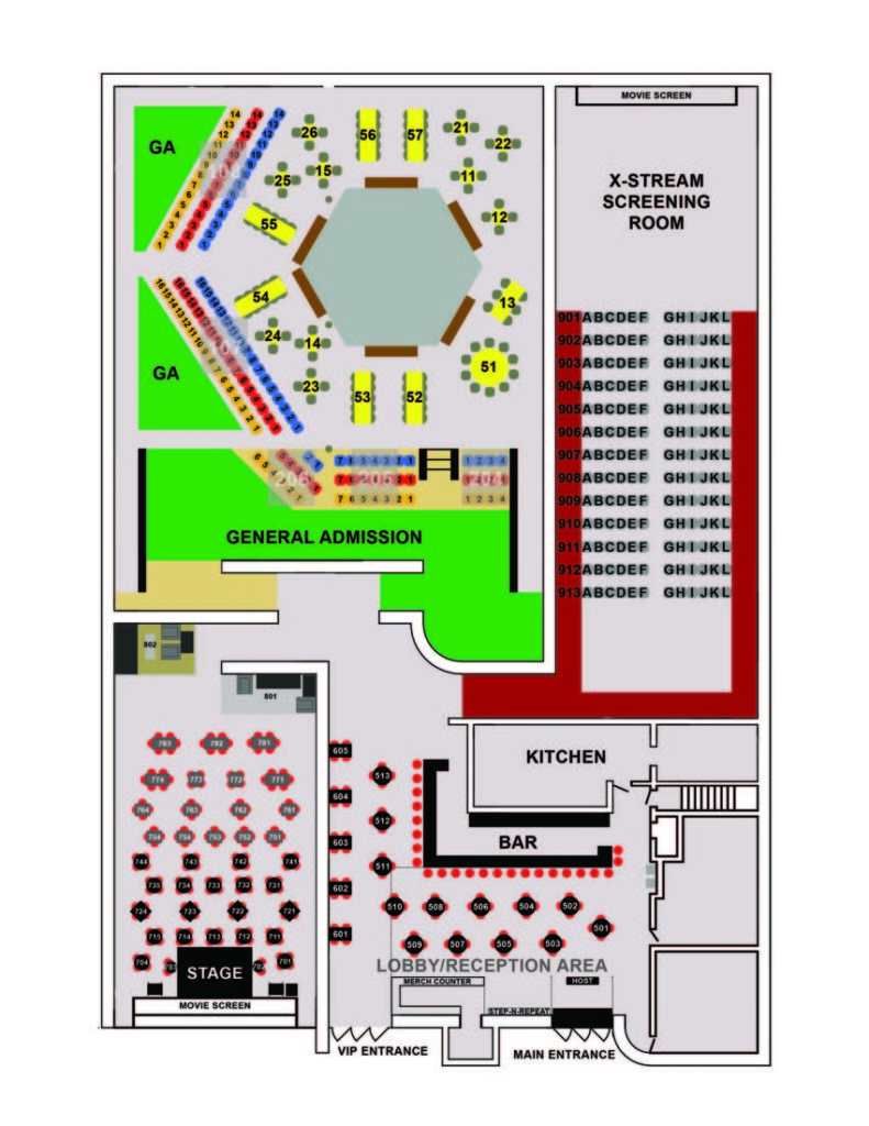 The Salisbury Center - thesalisburycenter.com - Seating Chart