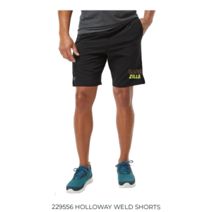 229556 Holloway Weld Shorts CageZilla Black