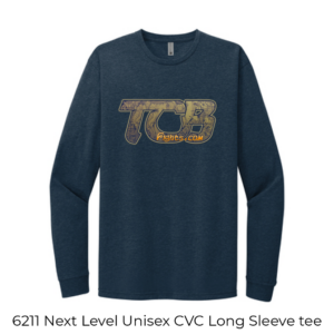 6211 Next Level Unisex CVC Long Sleeve Tee TCB Midnight Navy