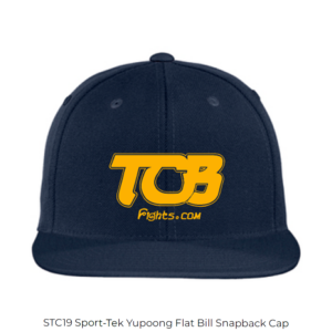 STC19 Sport Tek Yupoong Flat Bill Snapback Cap TCB True Navy