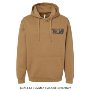 6226 LAT Elevated Hooded Sweatshirt TCB Coyote Brown