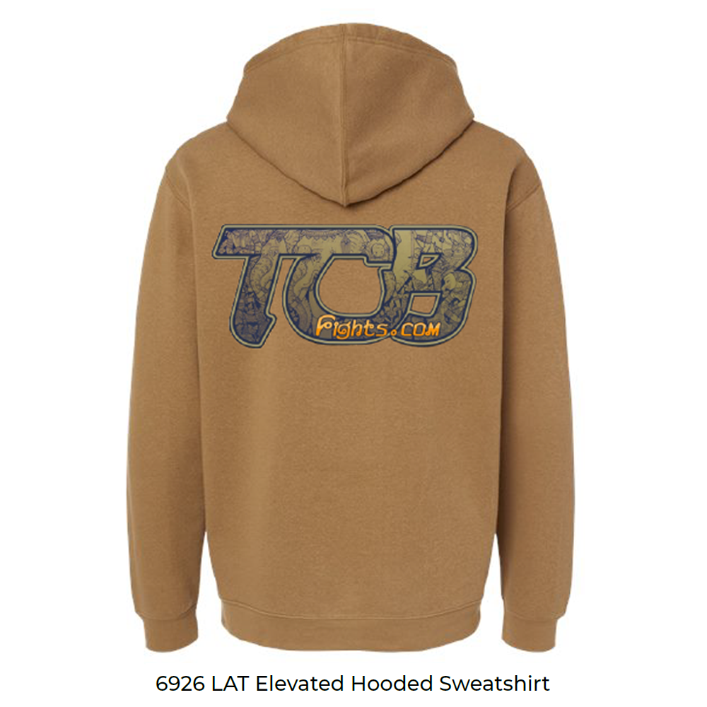 6226 LAT Elevated Hooded Sweatshirt TCB Coyote Brown - Image 2