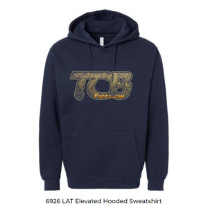 6226 LAT Elevated Hooded Sweatshirt TCB Navy