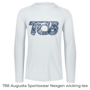 LS 788 Augusta Sportswear Nexgen Wicking Tee TCB White