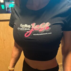 Tribe Called Jess Black Crop Top