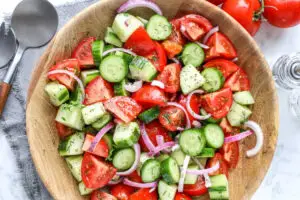 Tomato Cucumber Salad