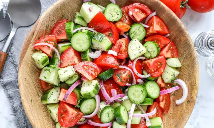 Tomato Cucumber Salad