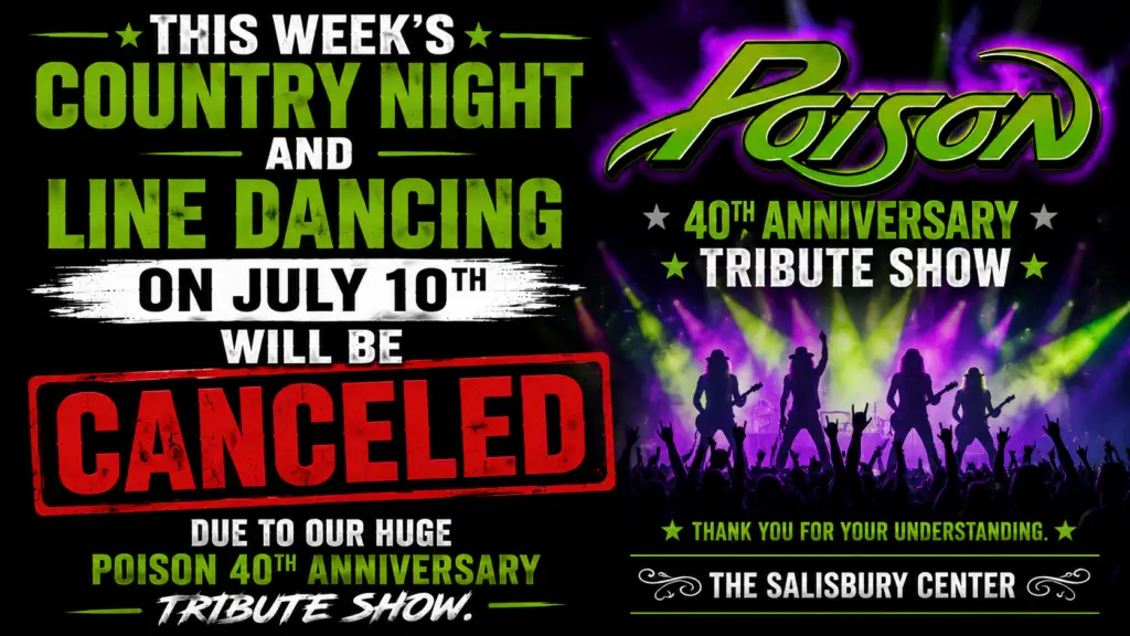 Line Dancing Canceled July 10th