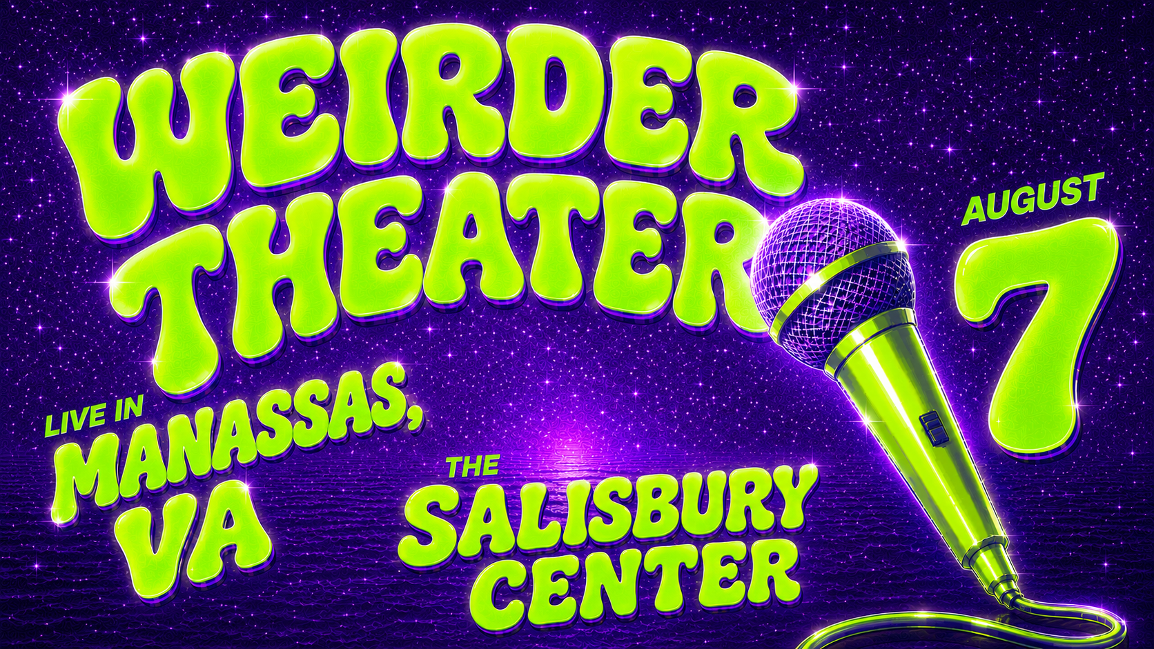 Weirder Theater Improv Comedy & Trivia at The Salisbury Center August 7 2026