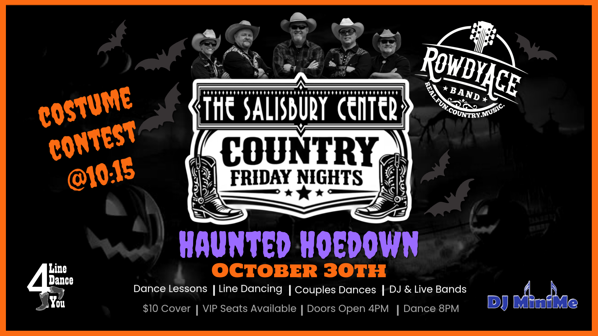 Line Dancing – October 30, 2026