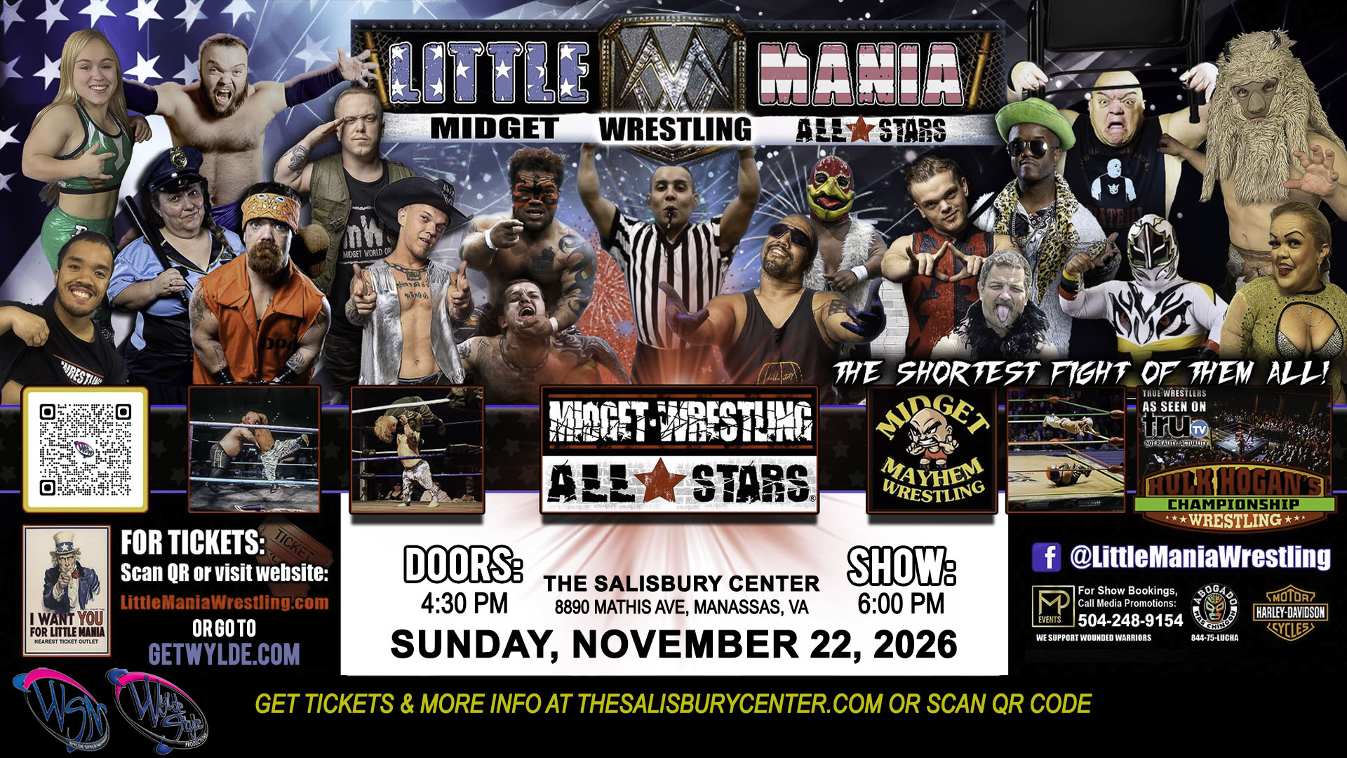 Little Mania All Star Wrestling – November 22, 2026